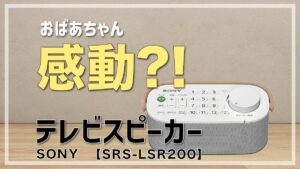 SONY　お手元テレビスピーカー　SRS-LSR200